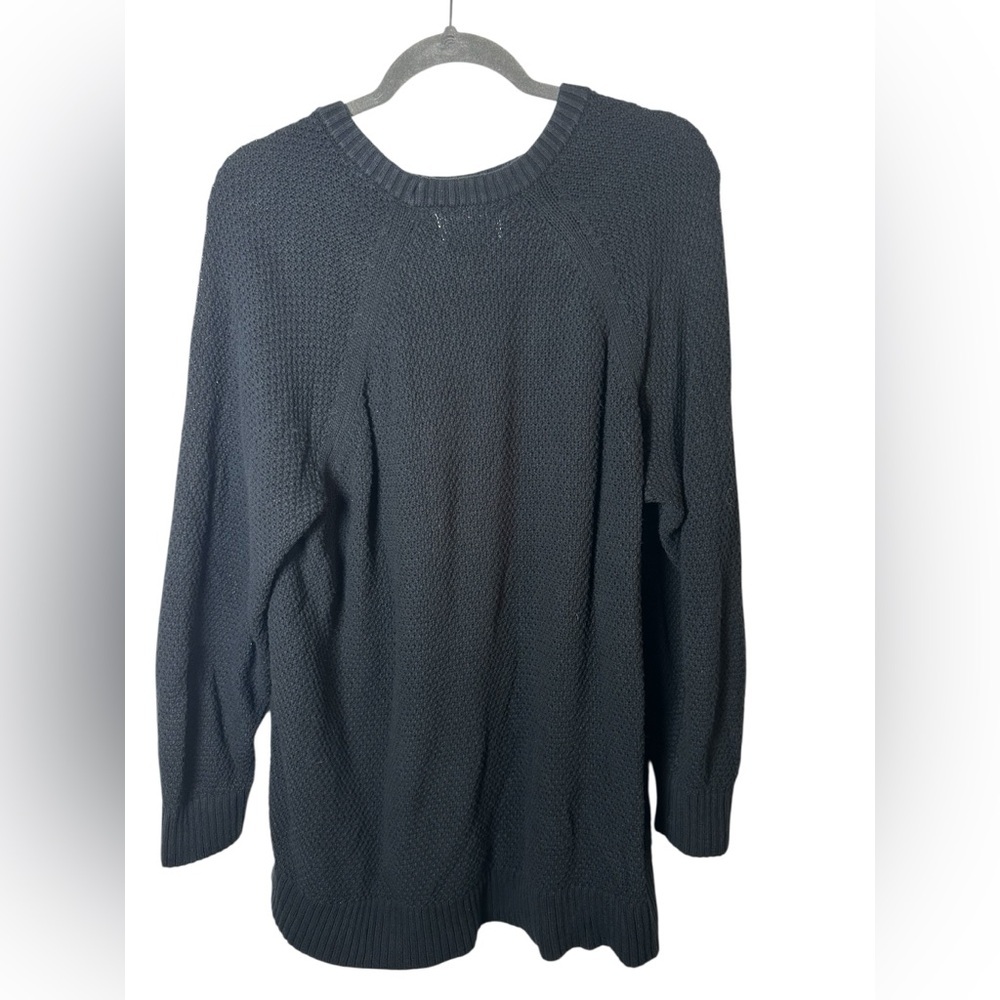Old Navy Black Knit Pullover Sweater Women’s Size XL - Picture 5 of 7